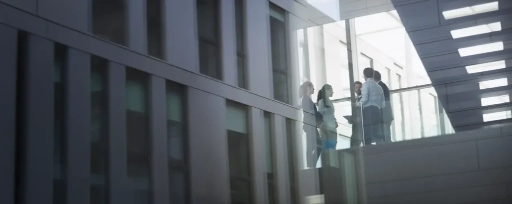 Bürogebäude von Innen